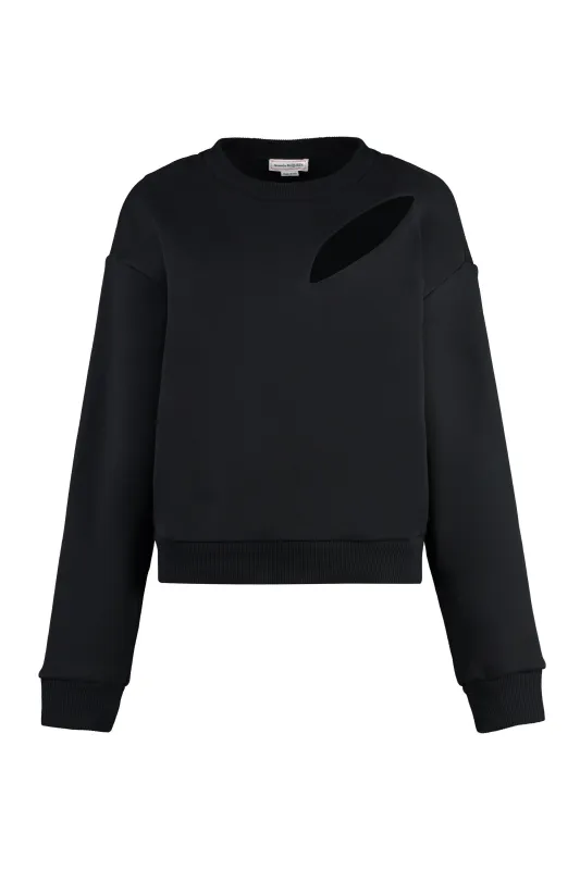 COTTON CREW-NECK SWEATSHIRT sold by Lord & Taylor