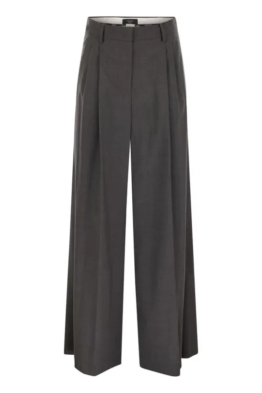 ADELFI - STRETCH WOOL TROUSERS sold by Lord & Taylor