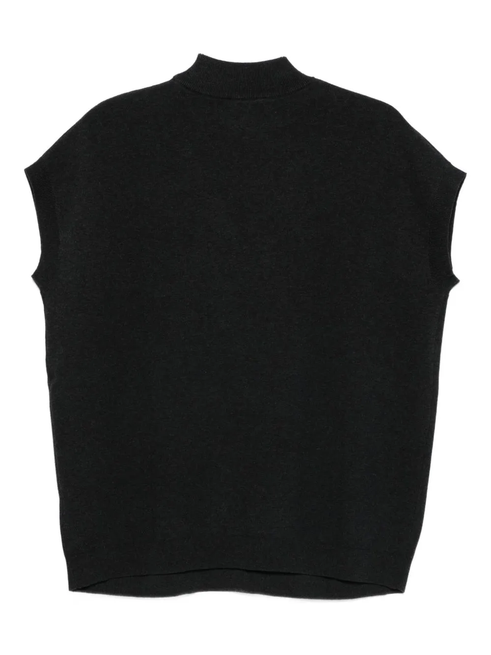 GREY SILK & NYLON TOP sold by Lord & Taylor product image thumbnail 2