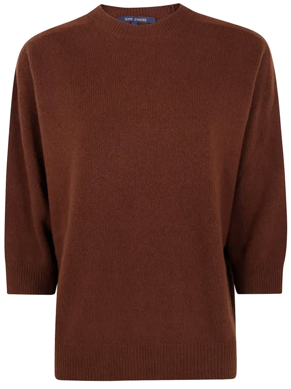 ROUND NECK OVERSIZED WOOL SWEATER sold by Lord & Taylor
