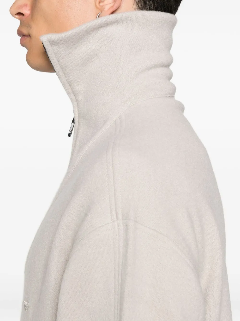 HALF ZIP TURTLE NECK SWEATER sold by Lord & Taylor product image thumbnail 4