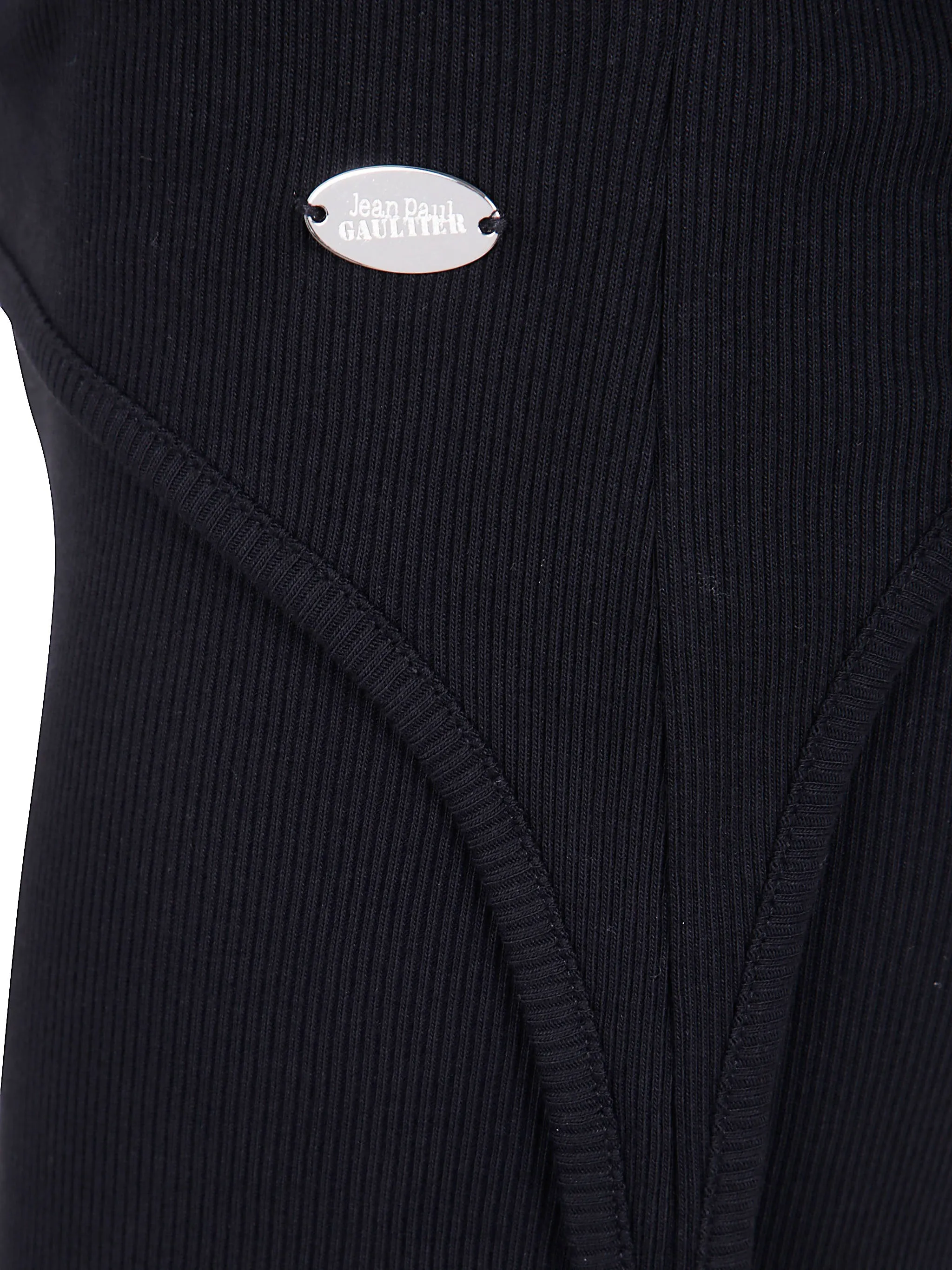 COTTON RIBBED MINI SHORT WITH LINGERIE GARTER sold by Lord & Taylor product image thumbnail 3