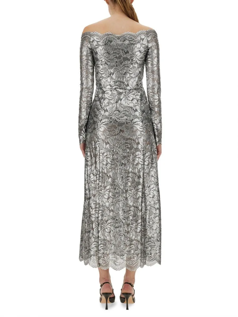 LONG SLEEVES LONG LACE DRESS sold by Lord & Taylor product image thumbnail 3