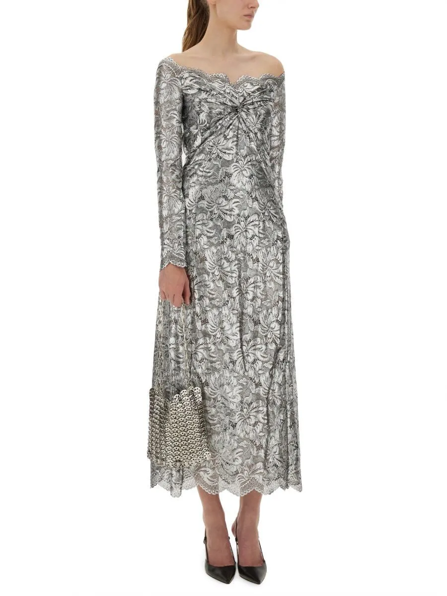 LONG SLEEVES LONG LACE DRESS sold by Lord & Taylor product image thumbnail 2