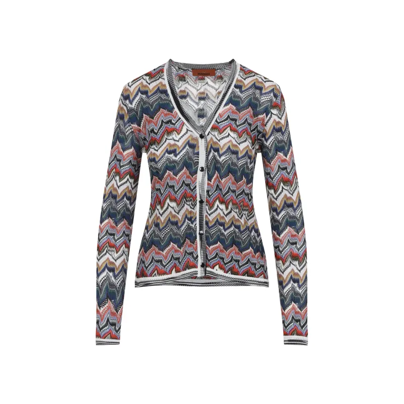 ZIGZAG KNIT CARDIGAN sold by Lord & Taylor