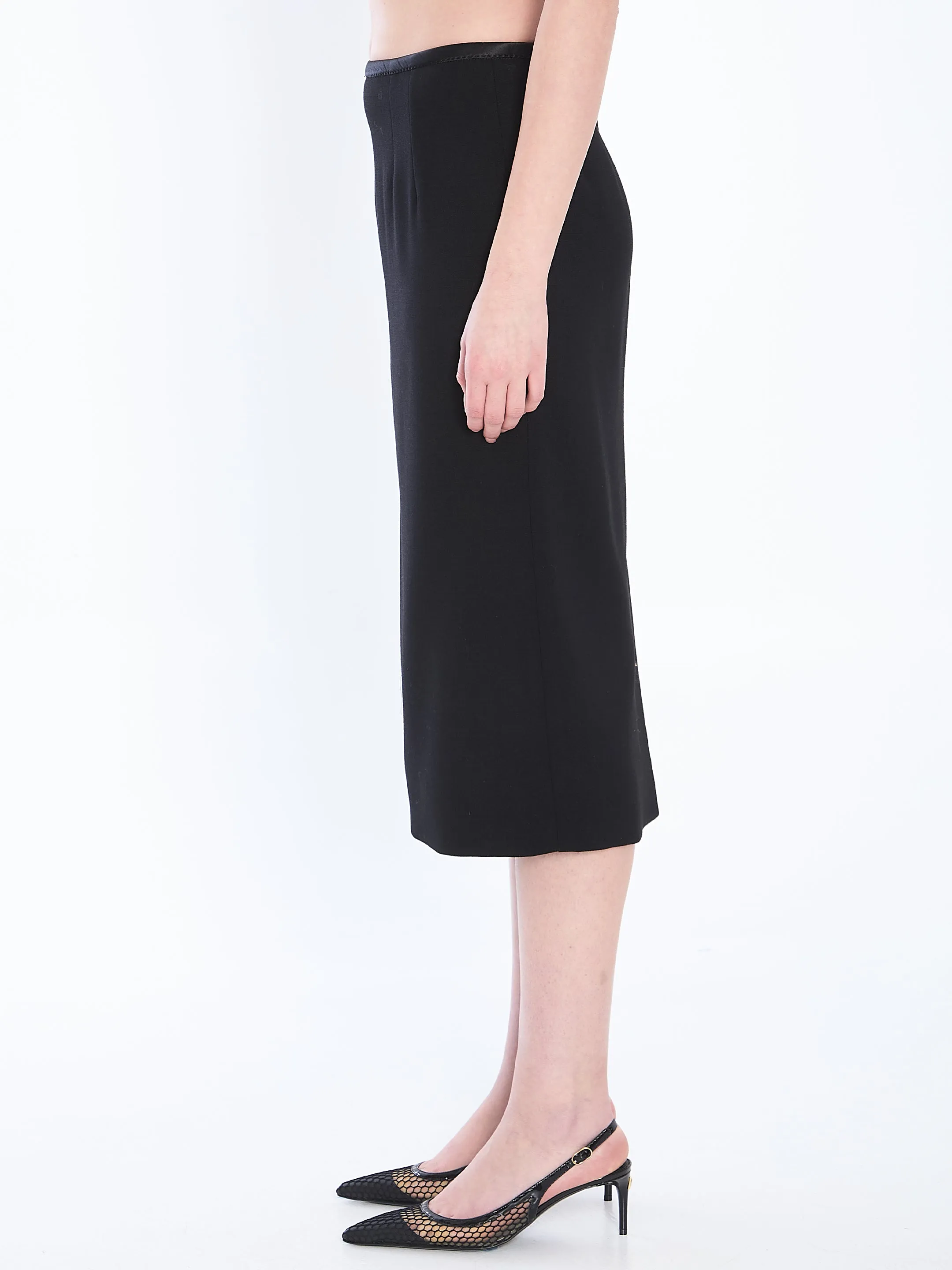 PENCIL LONGUETTE SKIRT sold by Lord & Taylor product image thumbnail 3