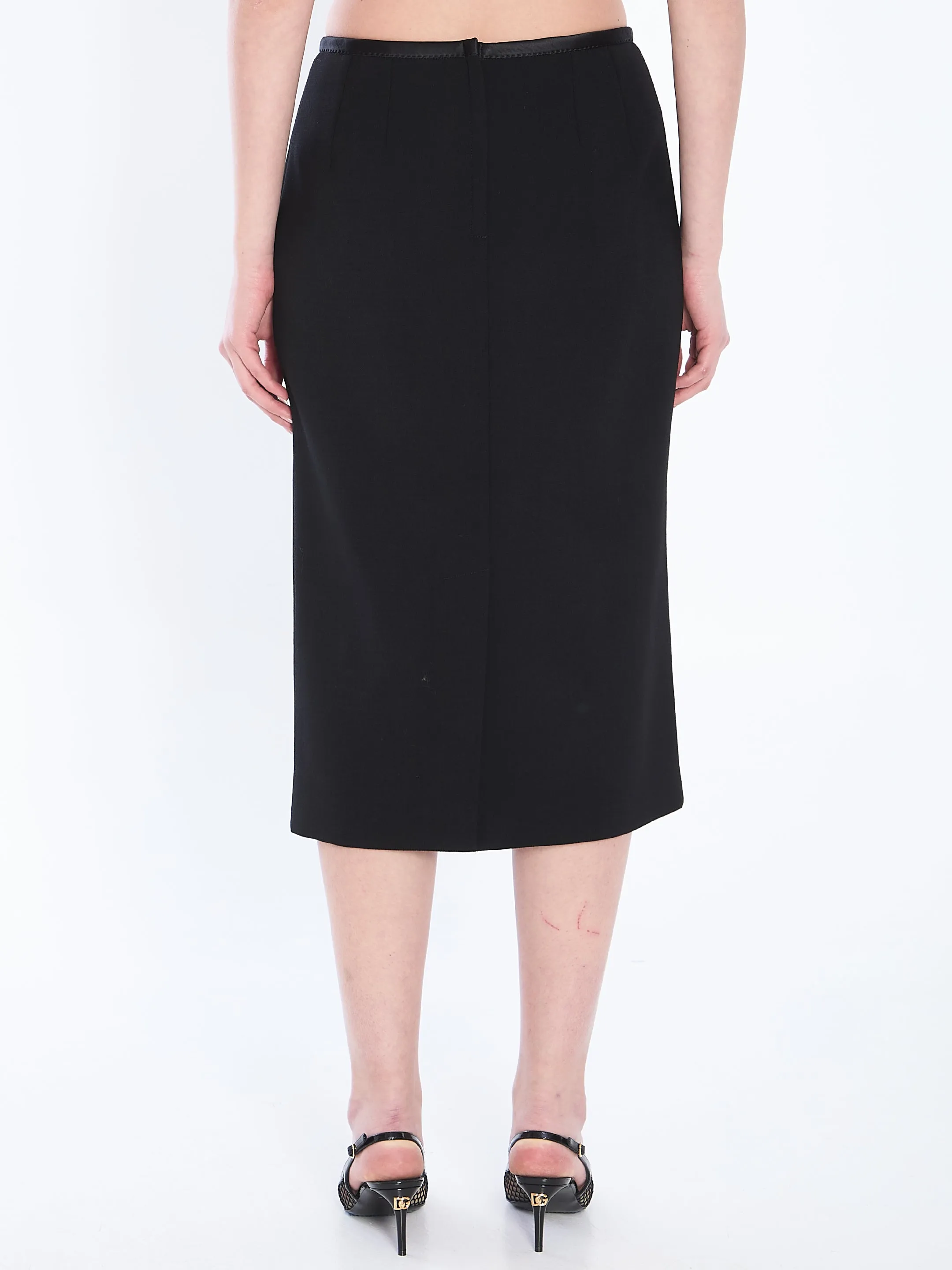 PENCIL LONGUETTE SKIRT sold by Lord & Taylor product image thumbnail 4