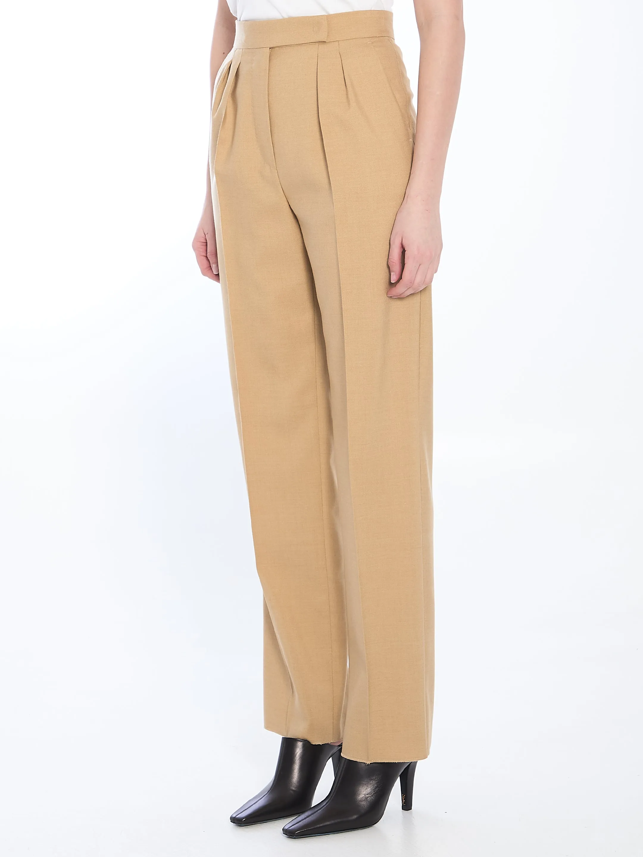 MOHAIR, WOOL AND SILK TROUSERS sold by Lord & Taylor product image thumbnail 2
