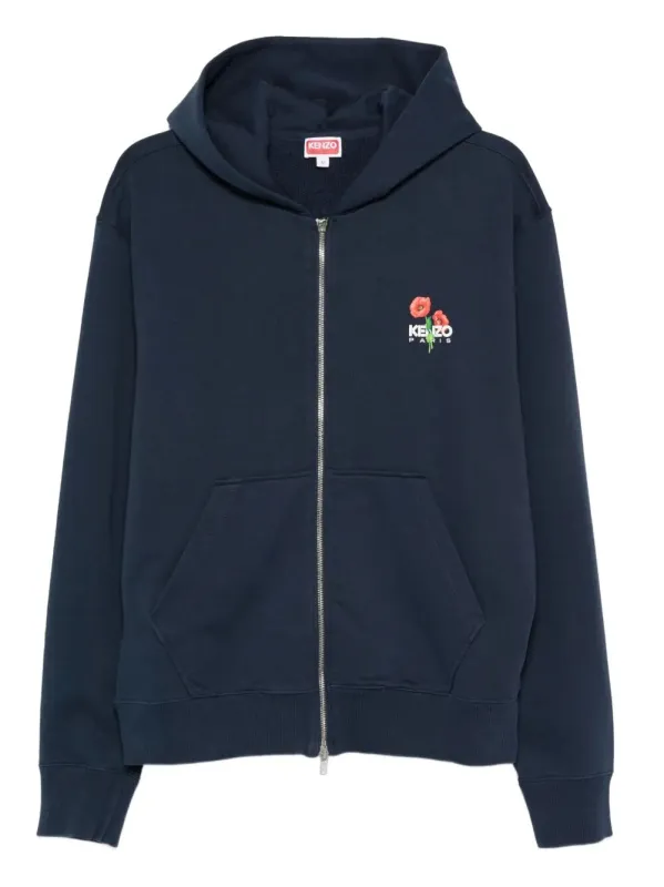 KENZO ZIP-UP SWEATSHIRT WITH LOGO made by Kenzo