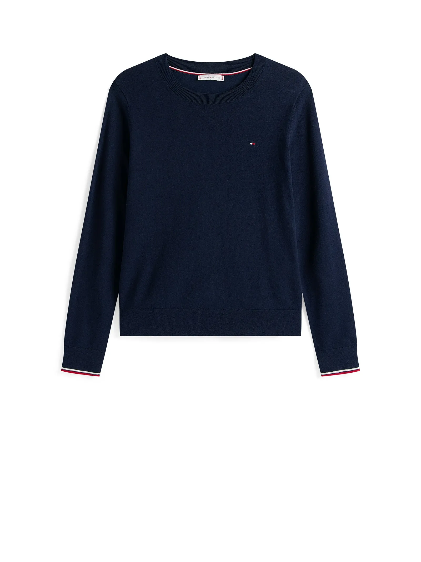 DARK BLUE LONG-SLEEVED SHIRT WITH LOGO sold by Lord & Taylor
