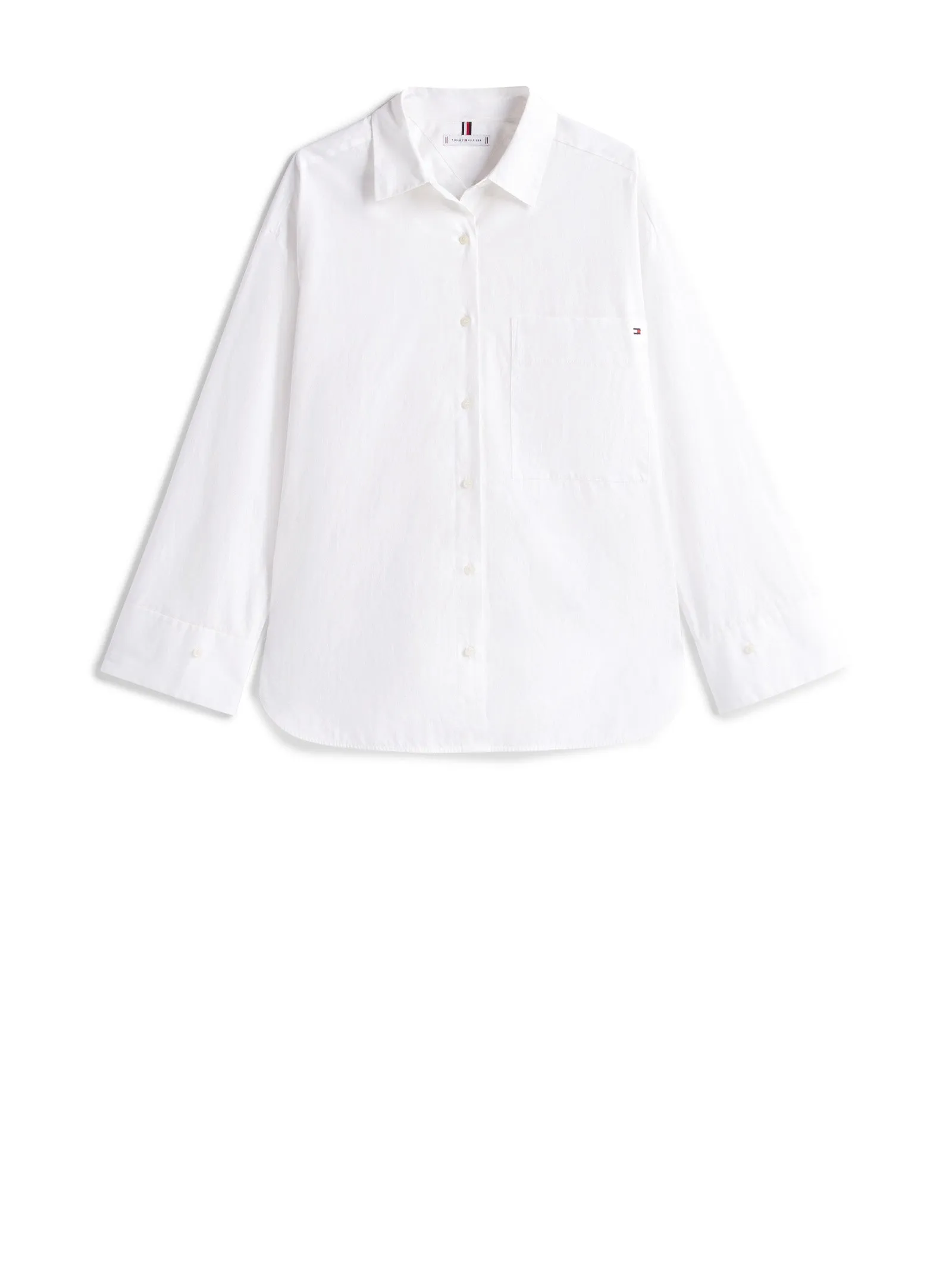 OPTIC WHITE SHIRT WITH LOGO sold by Lord & Taylor