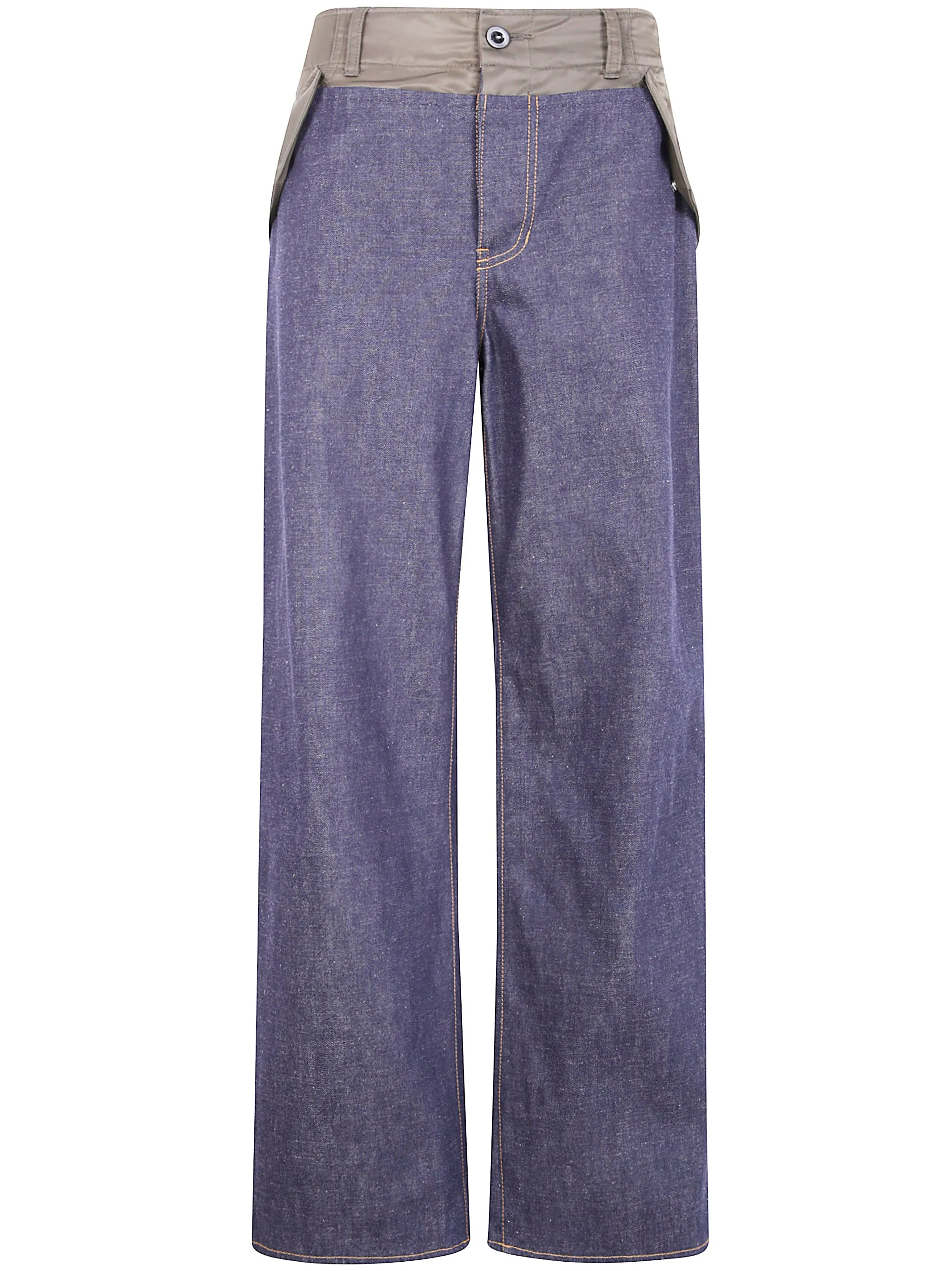 WIDE LEG DENIM PANTS sold by Lord & Taylor