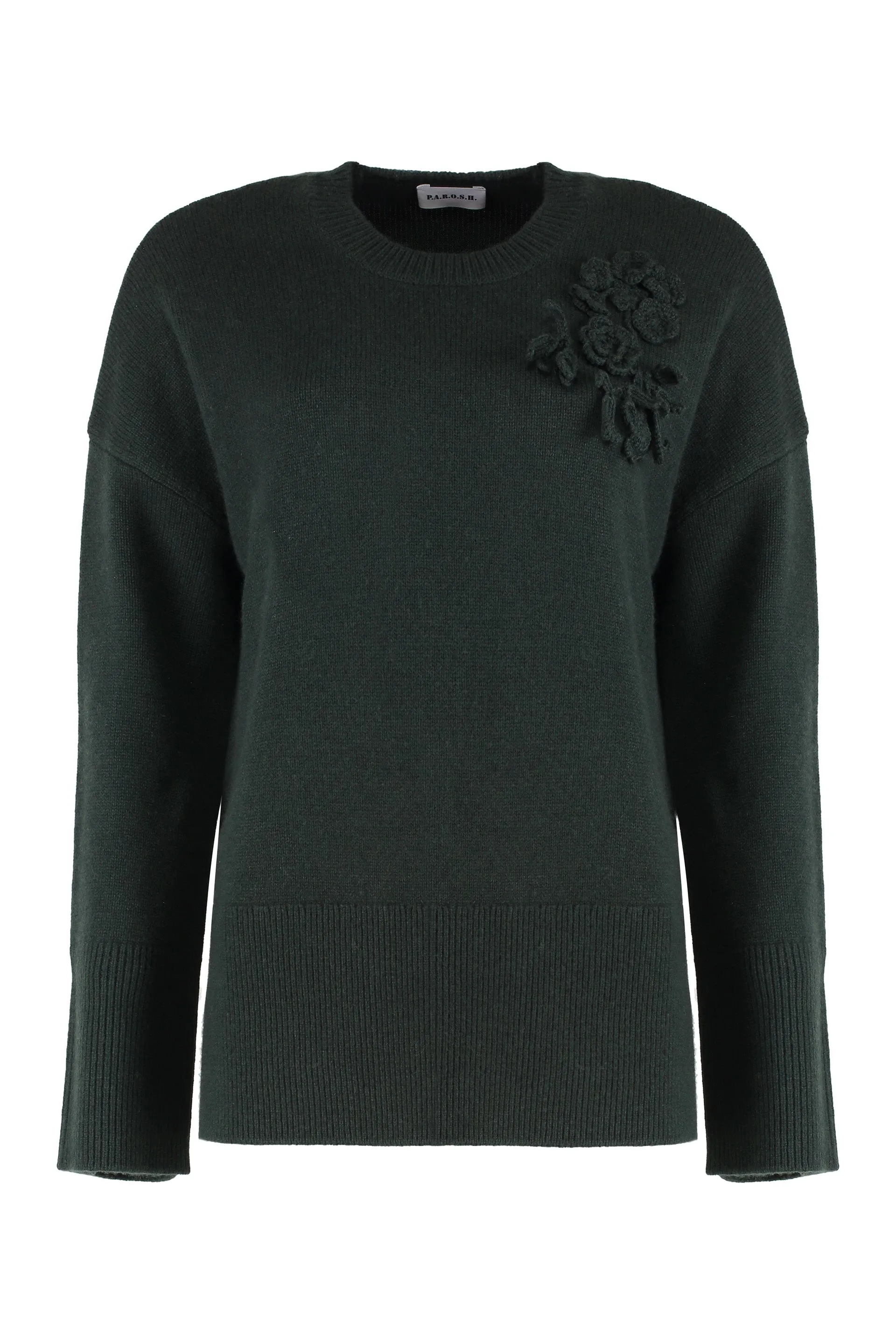 WOOL-BLEND CREW-NECK SWEATER sold by Lord & Taylor