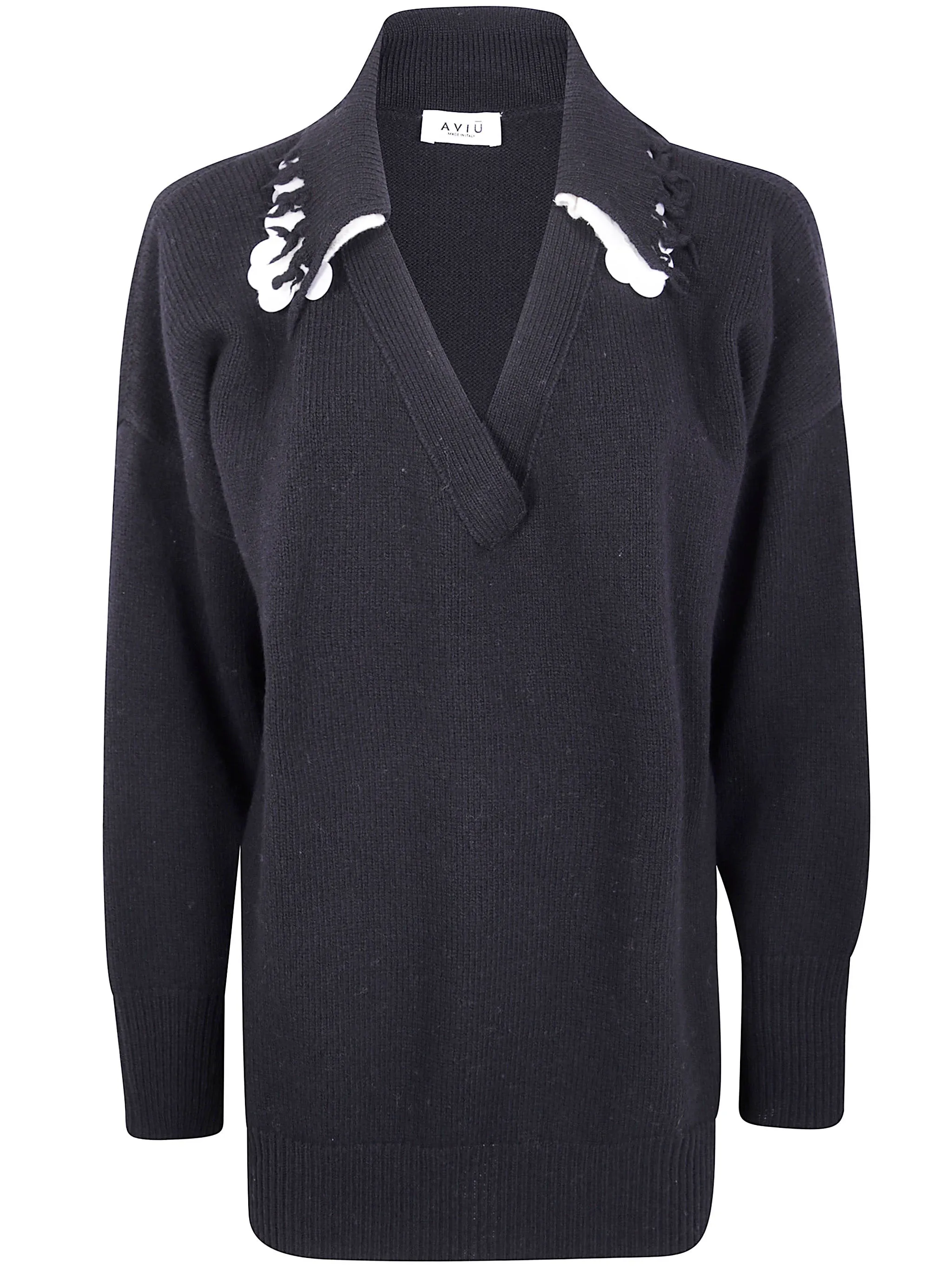 SEQUINS V NECK SWEATER sold by Lord & Taylor