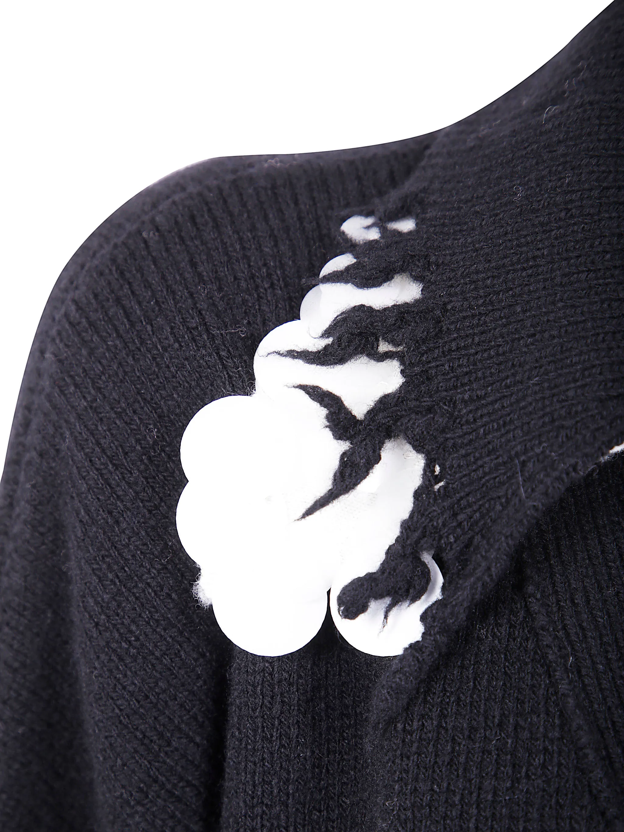 SEQUINS V NECK SWEATER sold by Lord & Taylor product image thumbnail 3