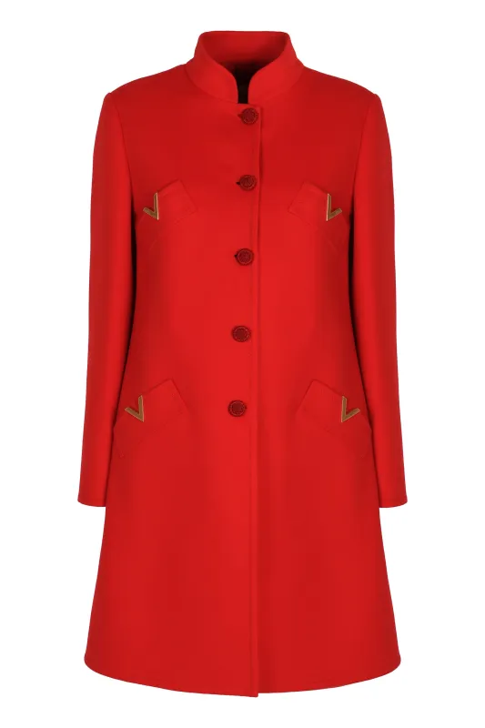 WOOL AND CASHMERE COAT made by Valentino Garavani