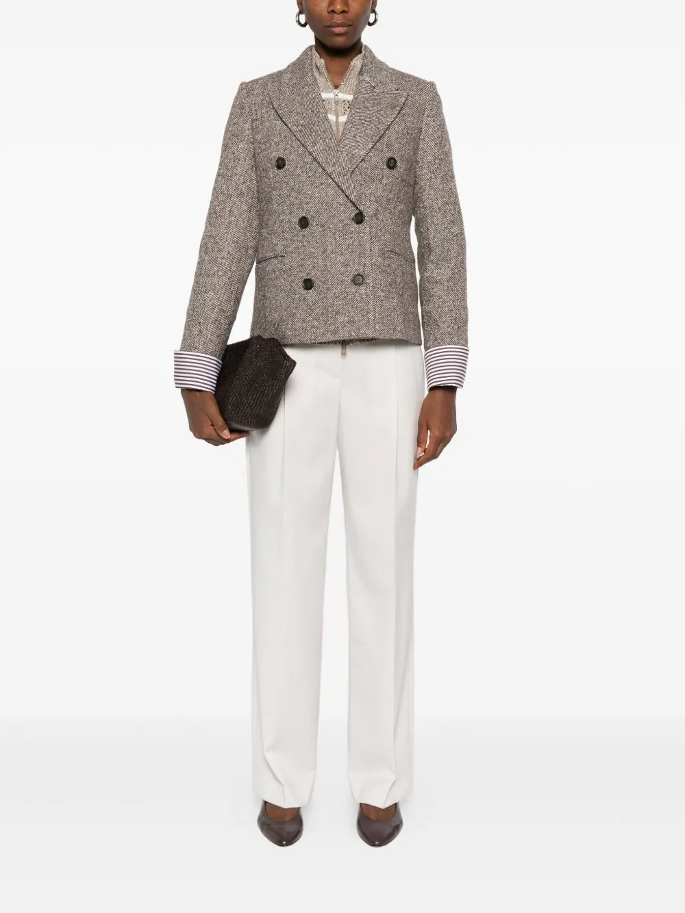 Brunello Cucinelli Jackets Brown sold by Lord & Taylor product image thumbnail 3