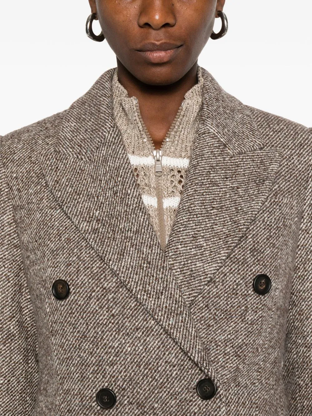 Brunello Cucinelli Jackets Brown sold by Lord & Taylor product image thumbnail 2