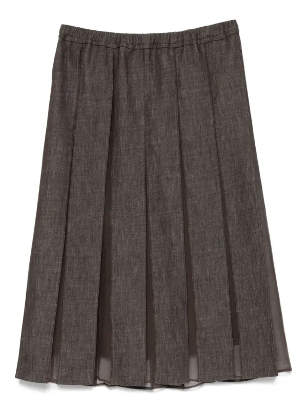 Brunello Cucinelli Skirts Brown sold by Lord & Taylor