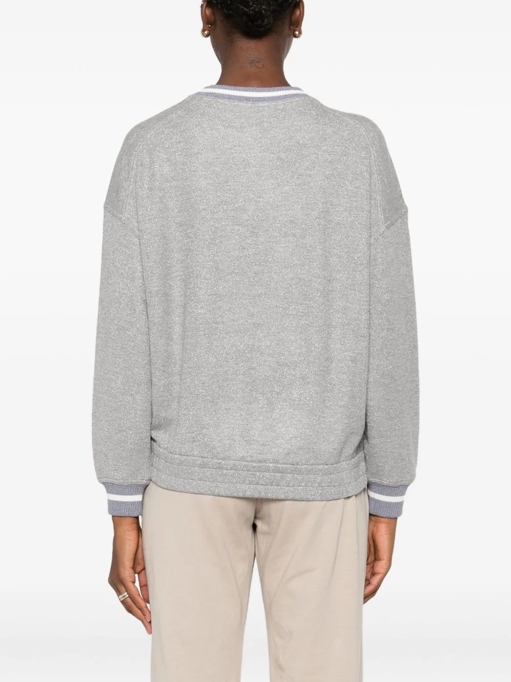 Brunello Cucinelli Sweaters Grey sold by Lord & Taylor product image thumbnail 4