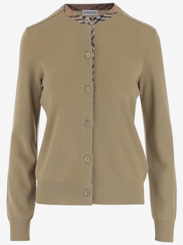 Burberry Wool Cardigan made by Burberry