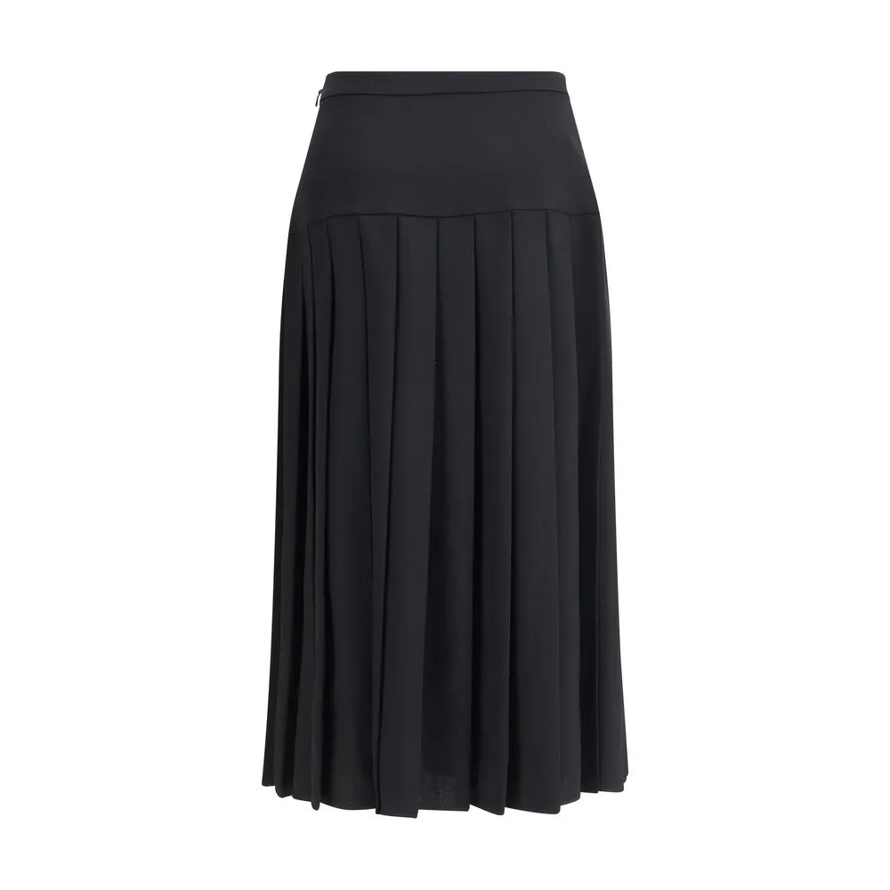 Pleated midi Skirt sold by Lord & Taylor product image thumbnail 2