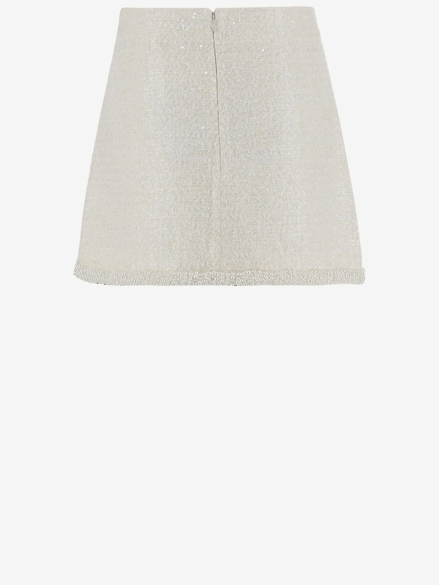 Beaded Bouclé Mini Skirt sold by Lord & Taylor product image thumbnail 3