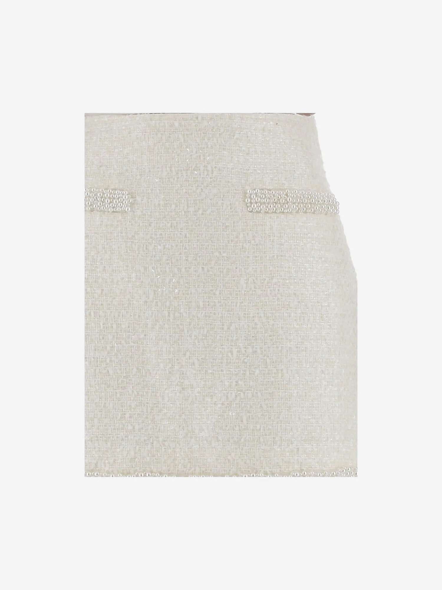 Beaded Bouclé Mini Skirt sold by Lord & Taylor product image thumbnail 2