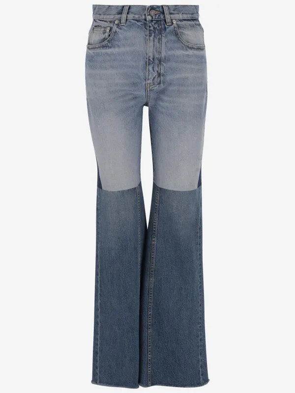 Patchwork Cotton Denim Jeans sold by Lord & Taylor