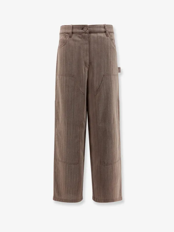 Marley Virgin Wool Blend Trousers sold by Lord & Taylor