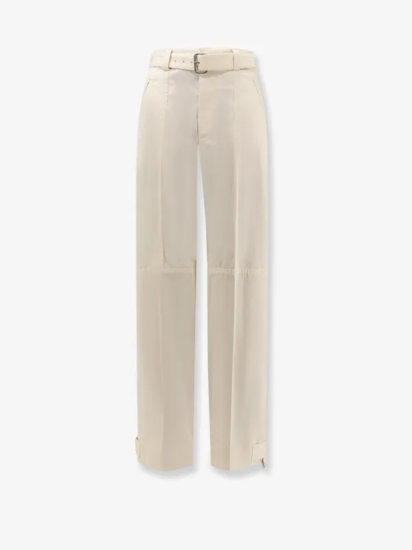 Light Cotton Trousers with Belt sold by Lord & Taylor