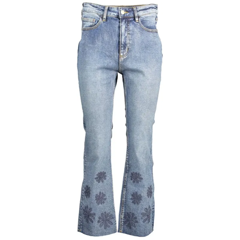 Blue Cotton Women Jeans sold by Lord & Taylor