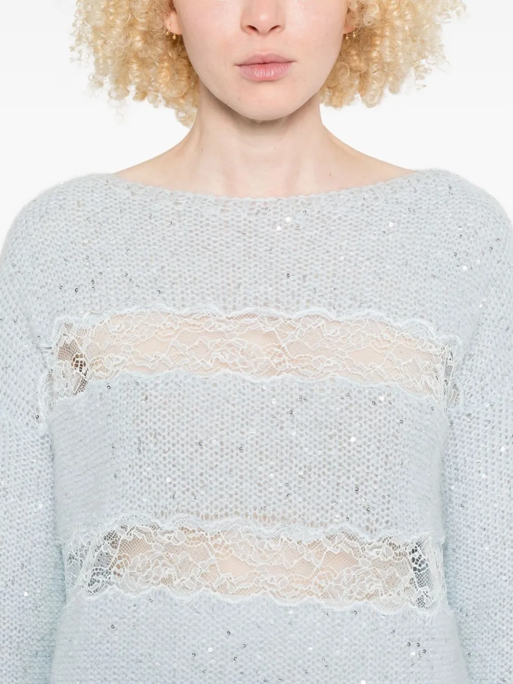 ERMANNO FIRENZE Sweaters Clear Blue sold by Lord & Taylor product image thumbnail 3