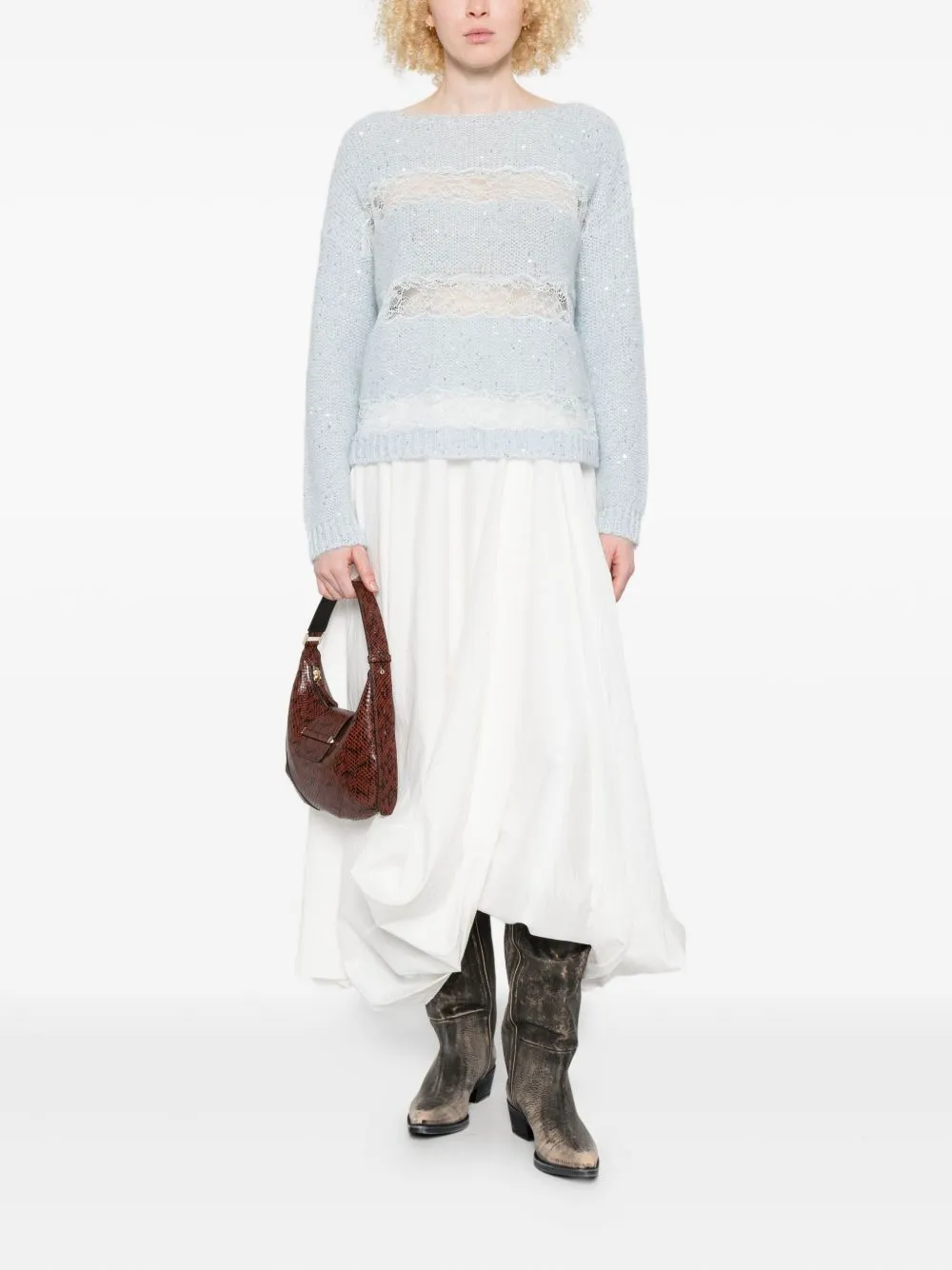 ERMANNO FIRENZE Sweaters Clear Blue sold by Lord & Taylor product image thumbnail 2