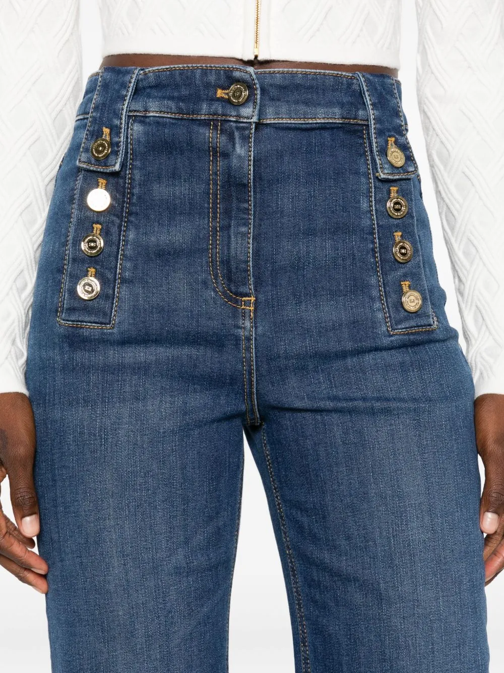 Elisabetta Franchi Jeans Blue sold by Lord & Taylor product image thumbnail 2