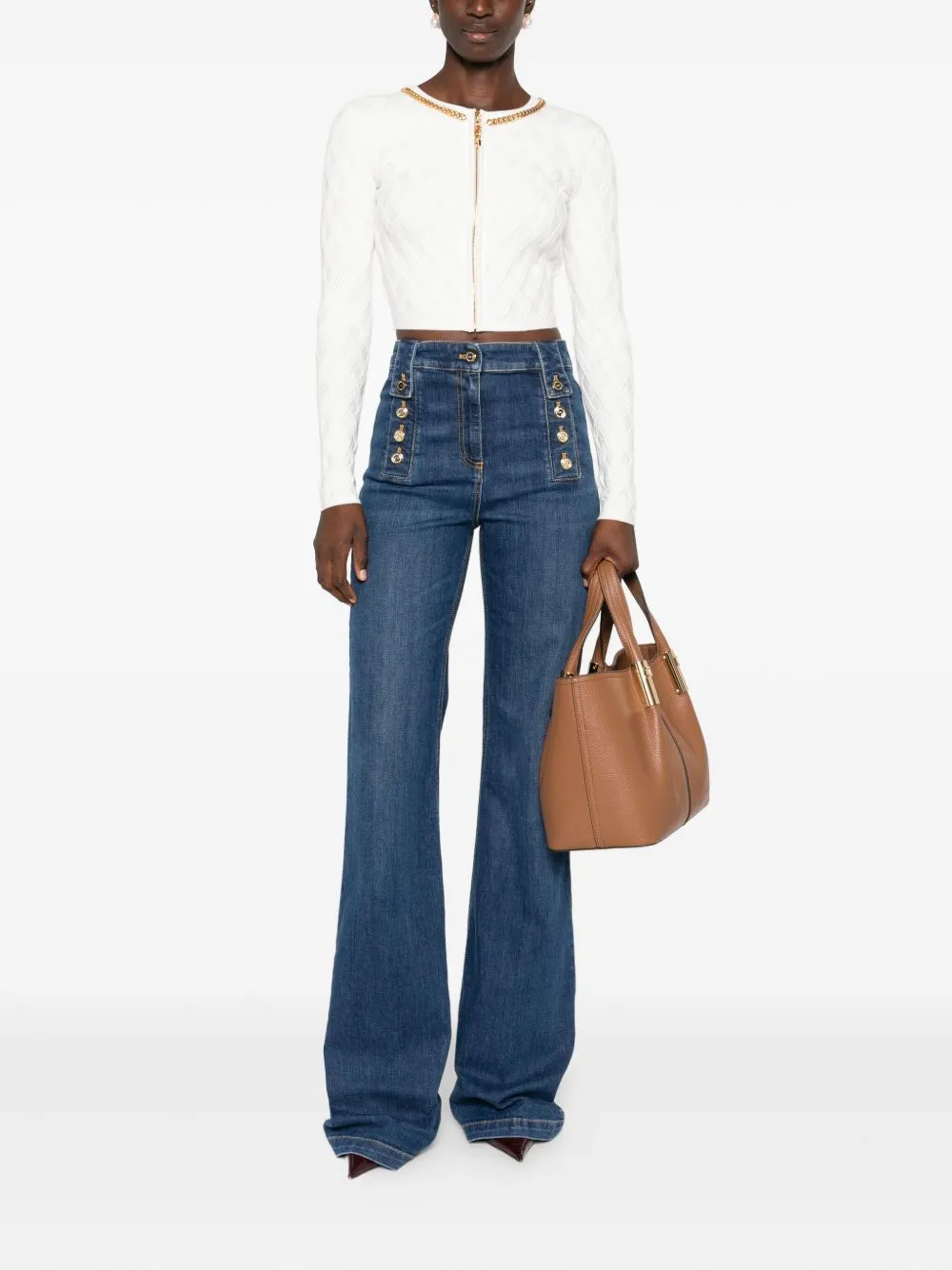 Elisabetta Franchi Jeans Blue sold by Lord & Taylor product image thumbnail 5