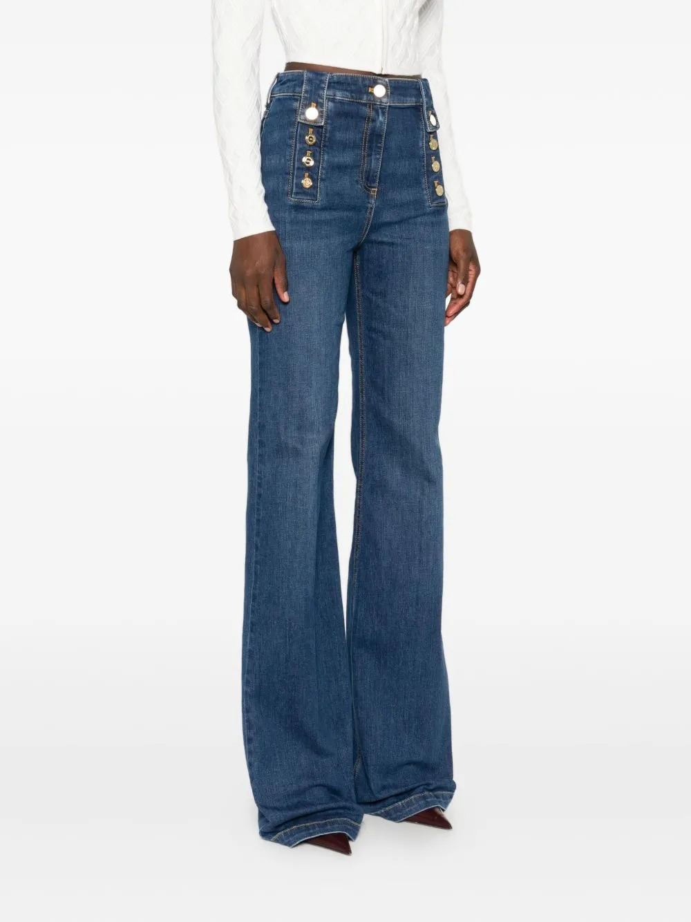 Elisabetta Franchi Jeans Blue sold by Lord & Taylor product image thumbnail 3