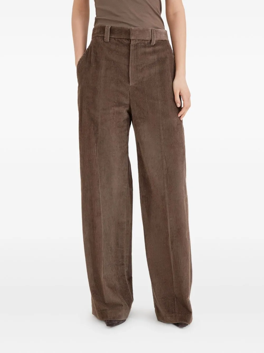 Brunello Cucinelli Trousers Brown sold by Lord & Taylor product image thumbnail 4