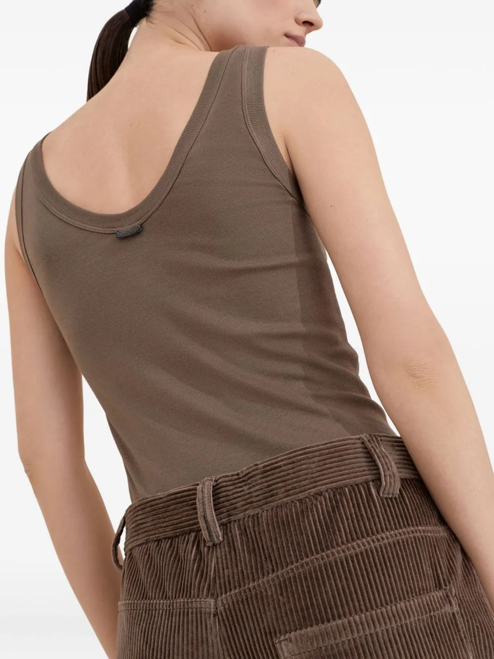 Brunello Cucinelli Trousers Brown sold by Lord & Taylor product image thumbnail 5