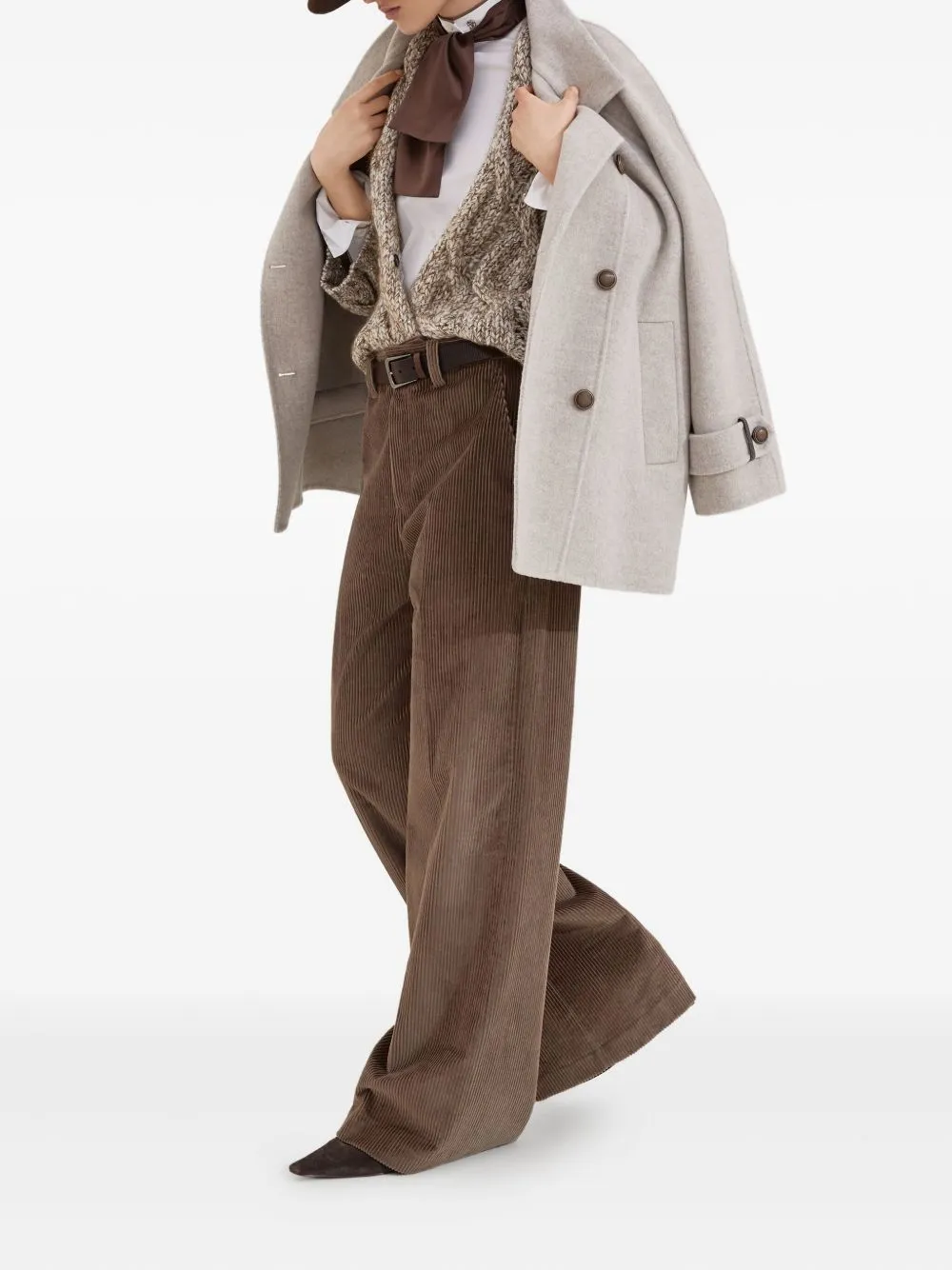 Brunello Cucinelli Trousers Brown sold by Lord & Taylor product image thumbnail 2