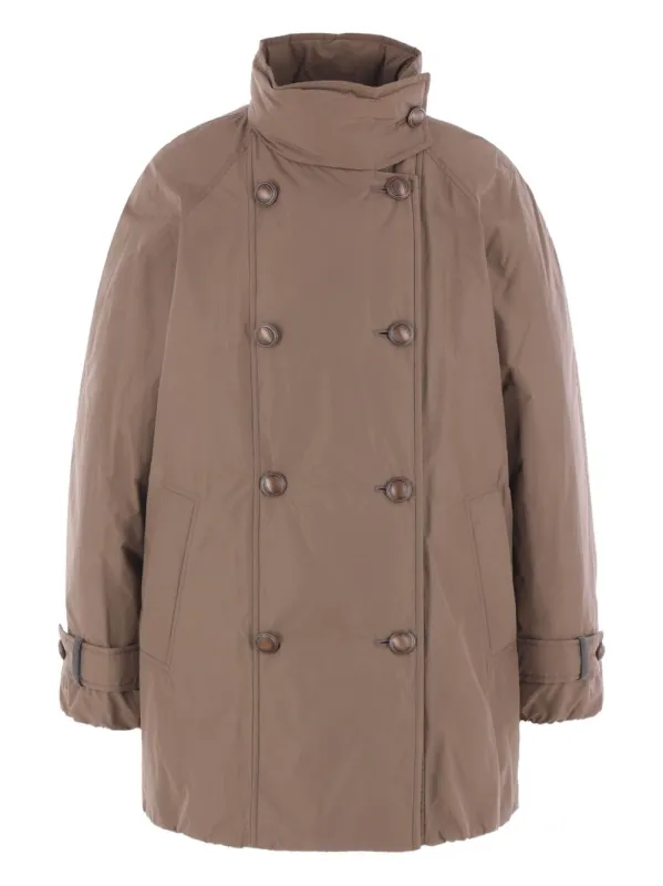 Brunello Cucinelli Coats Beige sold by Lord & Taylor