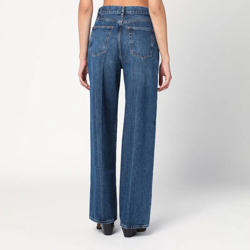 Frame The Collegiate blue jeans in recycled denim sold by Lord & Taylor product image thumbnail 2