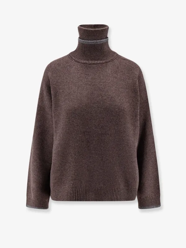 Cashmere Turtleneck with Monili Detail sold by Lord & Taylor