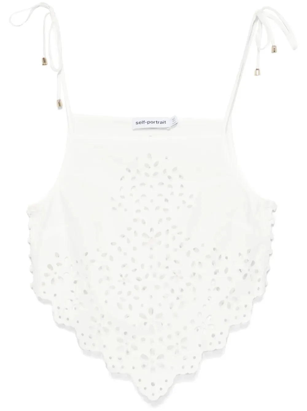 EMBROIDERED COTTON TOP sold by Lord & Taylor