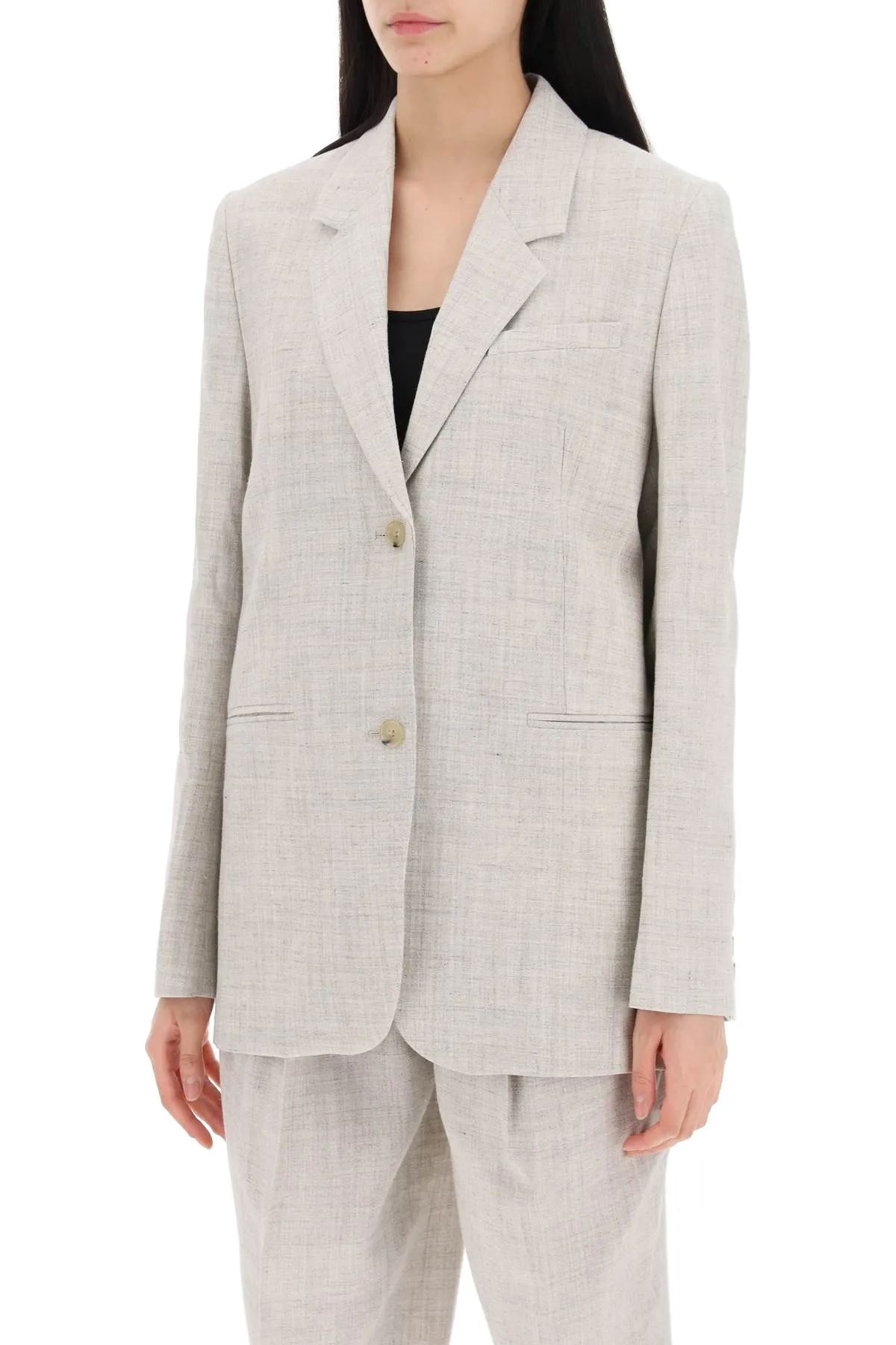 SINGLE-BREASTED TWO-BUTTON JACKET sold by Lord & Taylor product image thumbnail 4