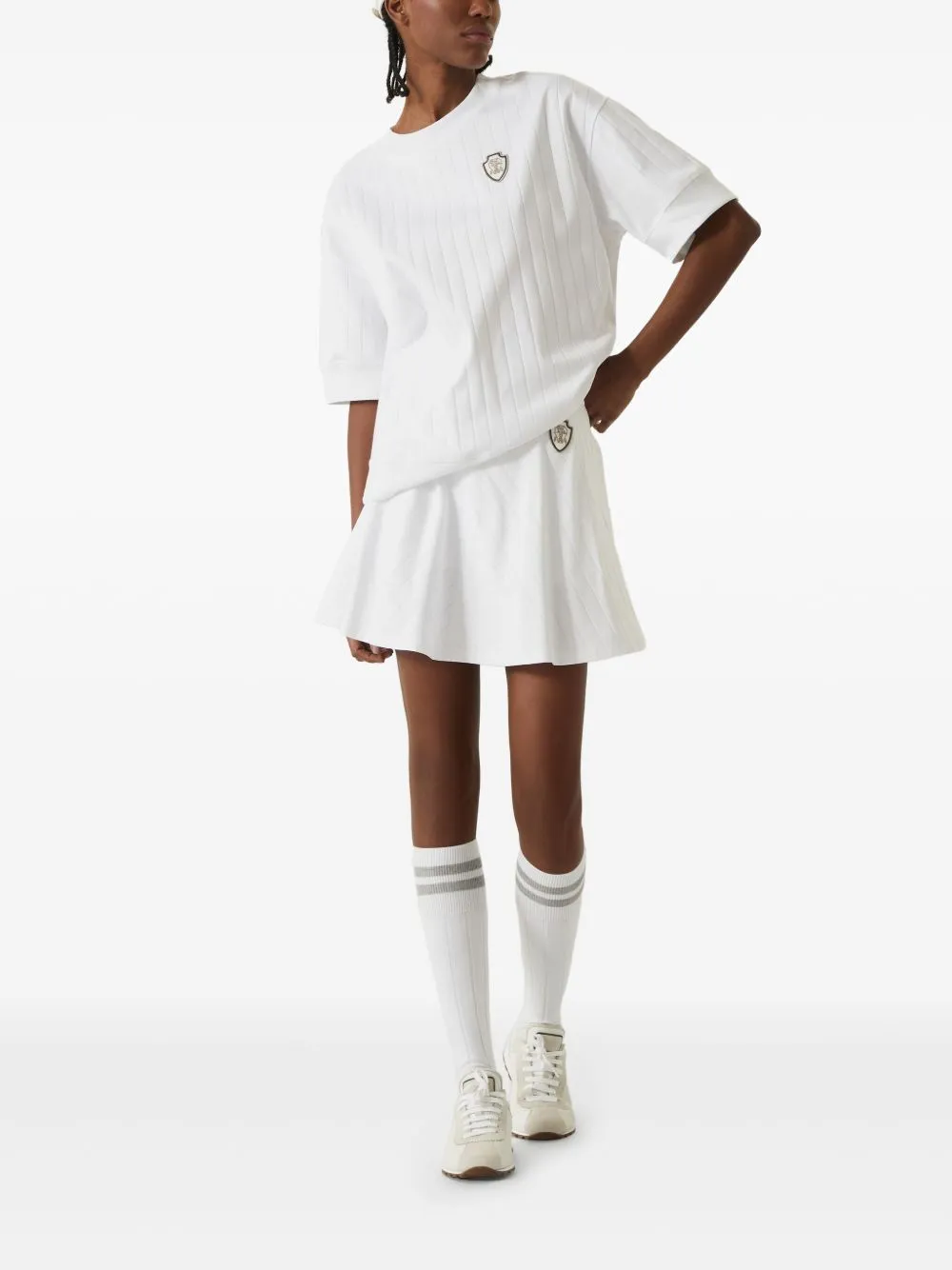 COTTON MINI SKIRT sold by Lord & Taylor product image thumbnail 3