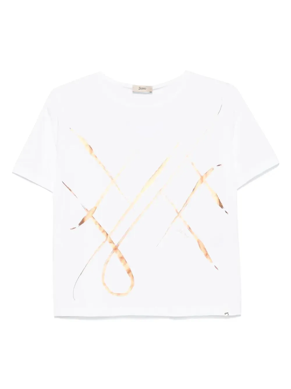 WHITE COTTON BLEND T-SHIRTS AND POLOS sold by Lord & Taylor