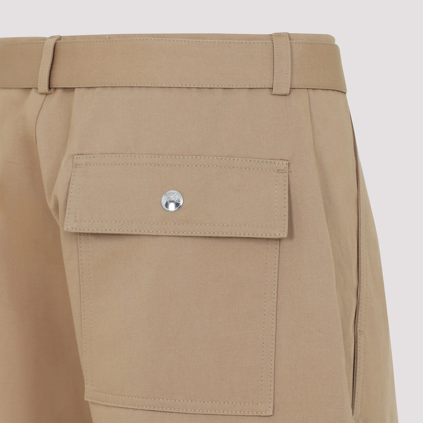 COTTON LINEN CARGO-TROUSERS sold by Lord & Taylor product image thumbnail 5