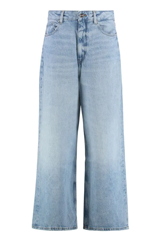 WIDE-LEG JEANS sold by Lord & Taylor