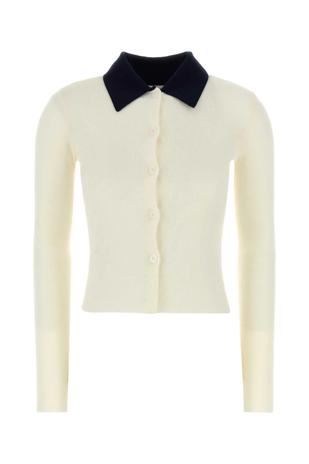 IVORY WOOL CARDIGAN sold by Lord & Taylor